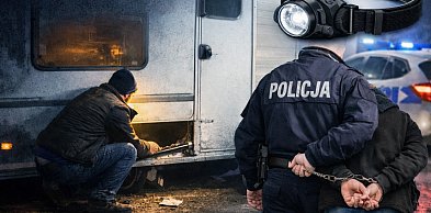 56-latek ukradł latarkę z przyczepy. Grozi mu do 10 lat więzienia