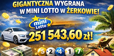 250 tys. zł w Mini Lotto trafiło do Żerkowa. Sprawdź, gdzie padł szczęśliwy los!