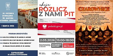 Co? Gdzie? Kiedy? Przegląd najciekawszych wydarzeń nie tylko w Jarocinie