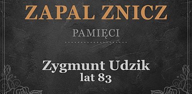 Smutna wiadomość dla jarocińskiej oświaty. Nie żyje Zygmunt Udzik