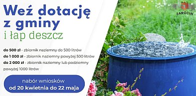 100 tys. zł na retencję w Jarocinie. Sprawdź, jak zdobyć dotację