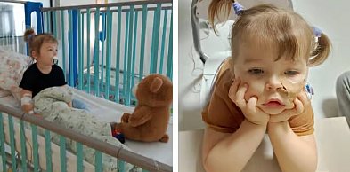 Dramat 2-letniej Emilki z Jarocina. Zwykły kaszel okazał się białaczką