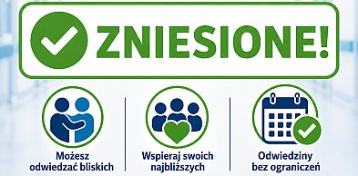 Odwiedziny znów bez ograniczeń. Ważna informacja ze szpitala w Jarocinie