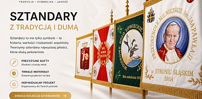 Sztandary kościelne – symbol wiary i wspólnoty