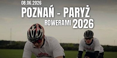 Dwóch 19-latków z Jarocina rusza rowerem do Paryża. Jadą dla chorych dzieci