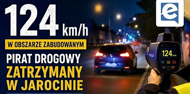 Nocny rajd ulicami Jarocina. 23-latek dostał 2.,500 zł mandatu