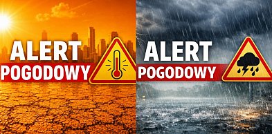 Aż trzy alerty IMGW dla Jarocina i okolic. Najpierw upał, potem gwałtowne burze