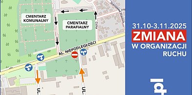 Zmiany w organizacji ruchu przy jarocińskich cmentarzach. Sprawdź, jak dojechać-15773