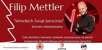 Filip Mettler podziękuje mieszkańcom i pomoże potrzebującym. Da koncert w JOK-u-16473