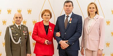 Zasługi dla obronności kraju docenione. Złoty medal dla Arlety i Sławomira Tułazów-16617