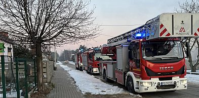 Czujka tlenku węgla w Chrzanie załączyła alarm. Na szczęście mieszkańcy bezpieczni-16756