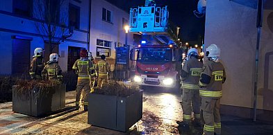 Noworoczna akcja straży pożarnej w Jarocinie. Zapaliła się sadza w kominie-16771