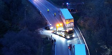 Poważny wypadek w Witaszycach. Droga krajowa nr 11 nieprzejezdna (ZDJECIA)