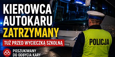 Miał zawieźć uczniów na wycieczkę. Okazało się, że ciąży na nim wyrok