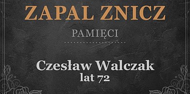 Zmarł Czesław Walczak. Samorządowcy żegnają ojca Beaty Walczak-Silińskiej