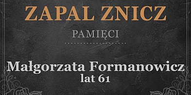 Nie żyje Małgorzata Formanowicz. Zespół Szkół nr 4 żegna swoją nauczycielkę