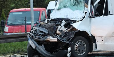 Kolizja pod Środą Wielkopolską (ZDJĘCIA)