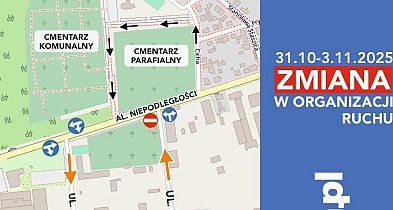 Zmiany w organizacji ruchu przy jarocińskich cmentarzach. Sprawdź, jak dojechać-15773