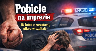 Uderzał, a potem kopał leżącego. Nocne pobicie zakończone zarzutami dla 18-latka