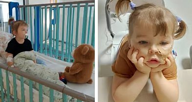 Dramat 2-letniej Emilki z Jarocina. Zwykły kaszel okazał się białaczką
