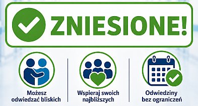 Odwiedziny znów bez ograniczeń. Ważna informacja ze szpitala w Jarocinie