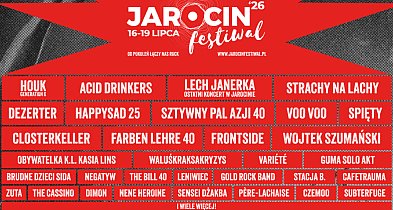 Legendarne powroty i punkowa energia. Nowi artyści Jarocin Festiwal 2026