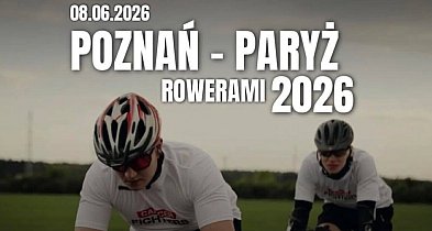 Dwóch 19-latków z Jarocina rusza rowerem do Paryża. Jadą dla chorych dzieci