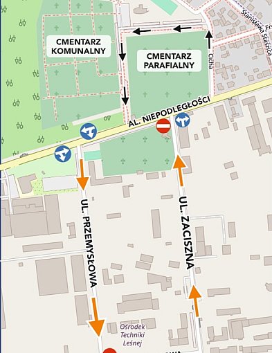 Zmiany w organizacji ruchu przy jarocińskich cmentarzach. Sprawdź, jak dojechać-15773