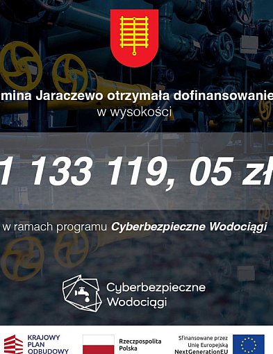 Rekord w skali kraju! Ponad 1,13 mln zł dla Jaraczewa na cyberbezpieczeństwo