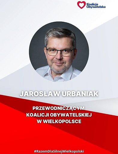 Zmiana na czele wielkopolskiej Koalicji Obywatelskiej. Urbaniak pokonał Bosackiego