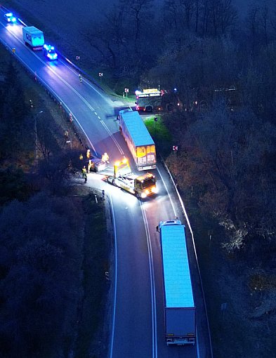 Poważny wypadek w Witaszycach. Droga krajowa nr 11 nieprzejezdna (ZDJECIA)