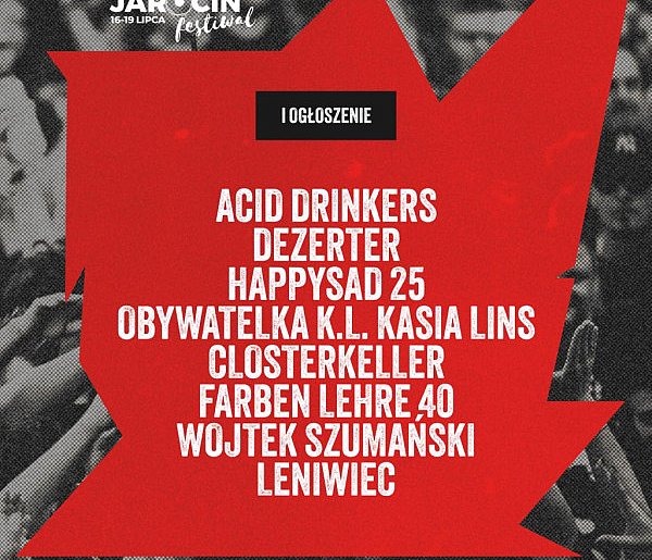 Jarocin Festiwal 2026: wraca nowe! Ogłoszenie pierwszych artystów!-16596