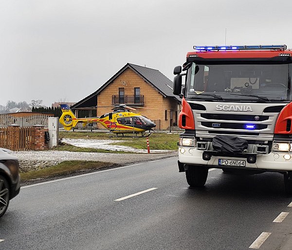 Dziecko zadławiło się w Boguszynie. Ratownicy błyskawicznie na miejscu (ZDJĘCIA)