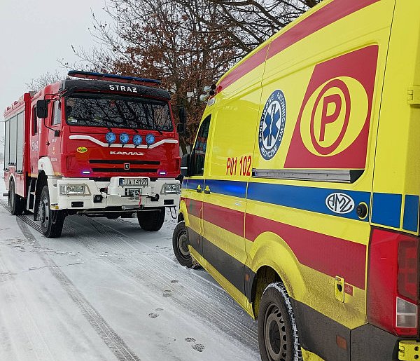 Tragiczne zdarzenie w Miniszewie. Mężczyzna zmarł mimo reanimacji