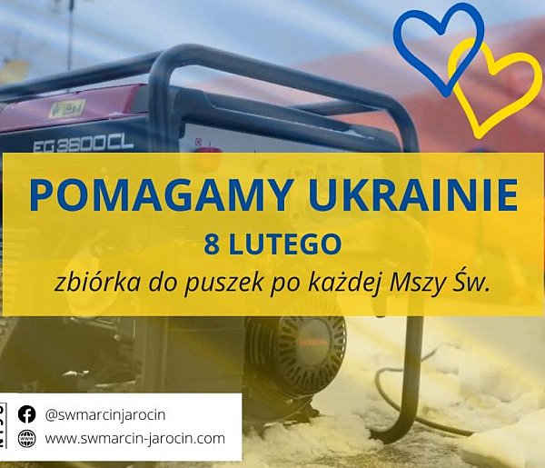 Solidarność ponad granicami. Jarocin zbiera środki na pomoc Ukrainie