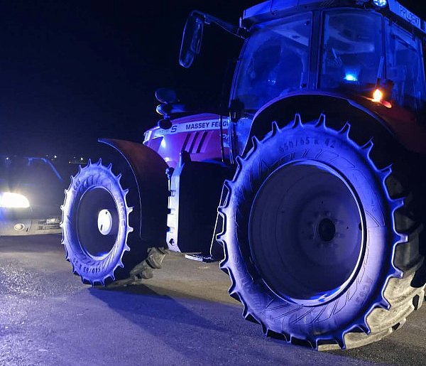 Wieczorna kolizja na trasie Nosków–Rusko. Przejezdne (ZDJĘCIA)