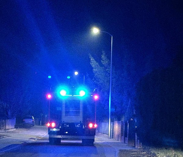 Interwencja strażaków przy ul. Brdowej. Czujnik wykazał obecność tlenku węgla