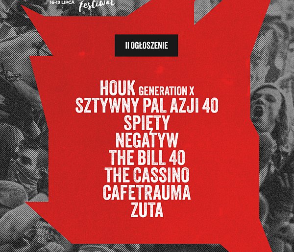 Mocne ogłoszenie. Houk, Negatyw i jubileusze legend na Jarocin Festiwal 2026