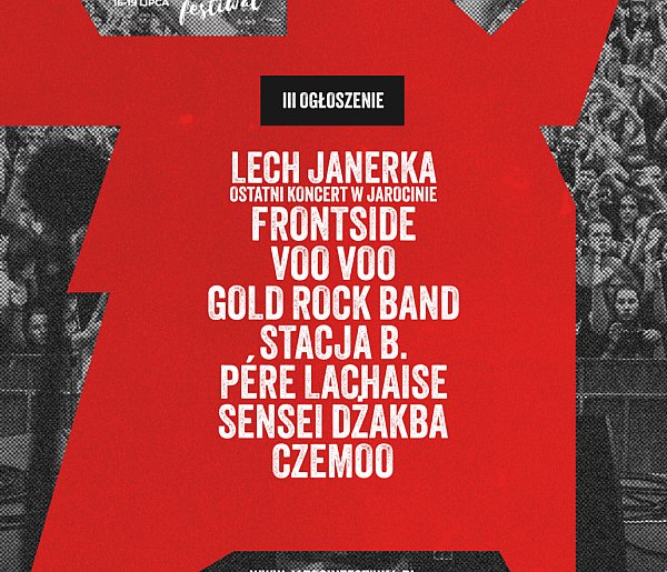 Legendy wracają do Jarocina. Festiwalowy line-up 2026 nabiera mocy