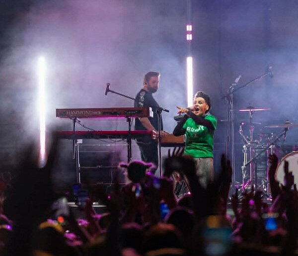 Chylińska w barwach Sparty Jarocin! Zobacz, co zrobiła podczas koncertu