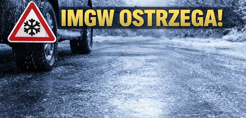 Uwaga na gołoledź! IMGW ostrzega