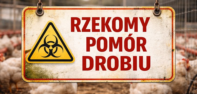 Rzekomy pomór drobiu w gminie Jarocin. 10 miejscowości w obszarze zagrożonym