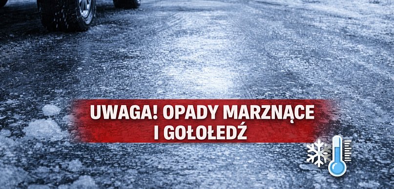 Uwaga na gołoledź. IMGW ostrzega