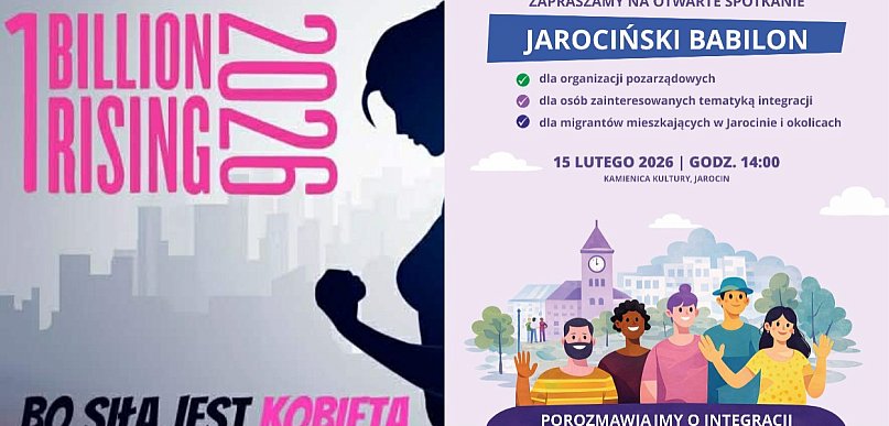 Weekend pełen znaczenia w Jarocinie. One Billion Rising i Jarociński Babilon