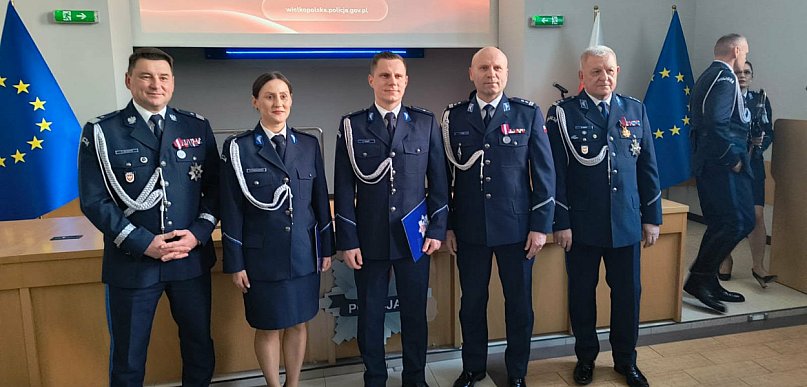 Awanse w wielkopolskiej policji. Funkcjonariusze z Jarocina wśród wyróżnionych
