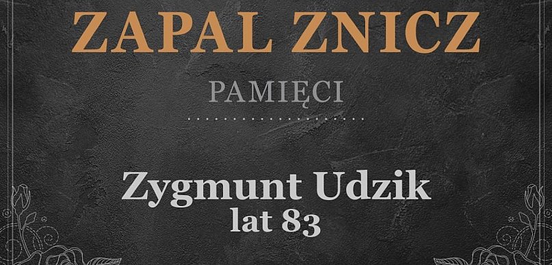 Smutna wiadomość dla jarocińskiej oświaty. Nie żyje Zygmunt Udzik