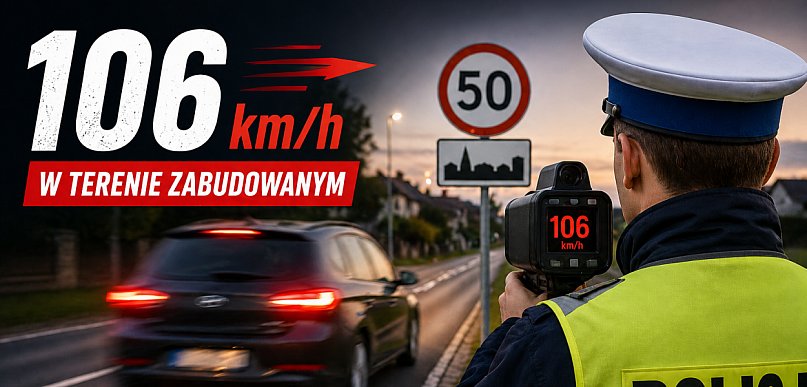 Brawura na drodze. 19-latek ukarany za niebezpieczną jazdę