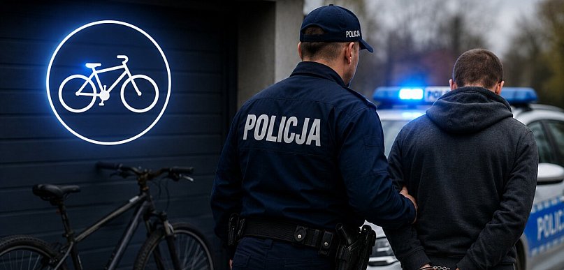 Kradzież roweru w Jarocinie. Policjanci zatrzymali 38-letniego mieszkańca