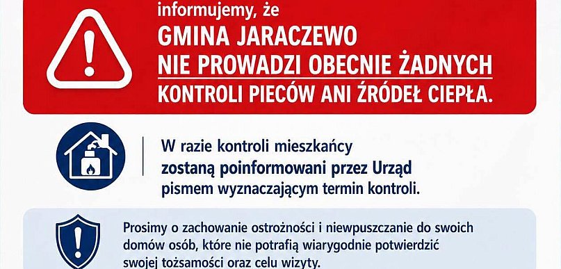 Kto chodzi po domach i wypytuje o ogrzewanie? Gmina Jaraczewo wydała komunikat