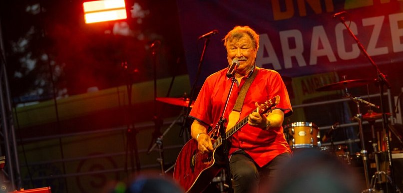 Andrzej Rybiński i Budka Suflera na Dniach Ziemi Jaraczewskiej